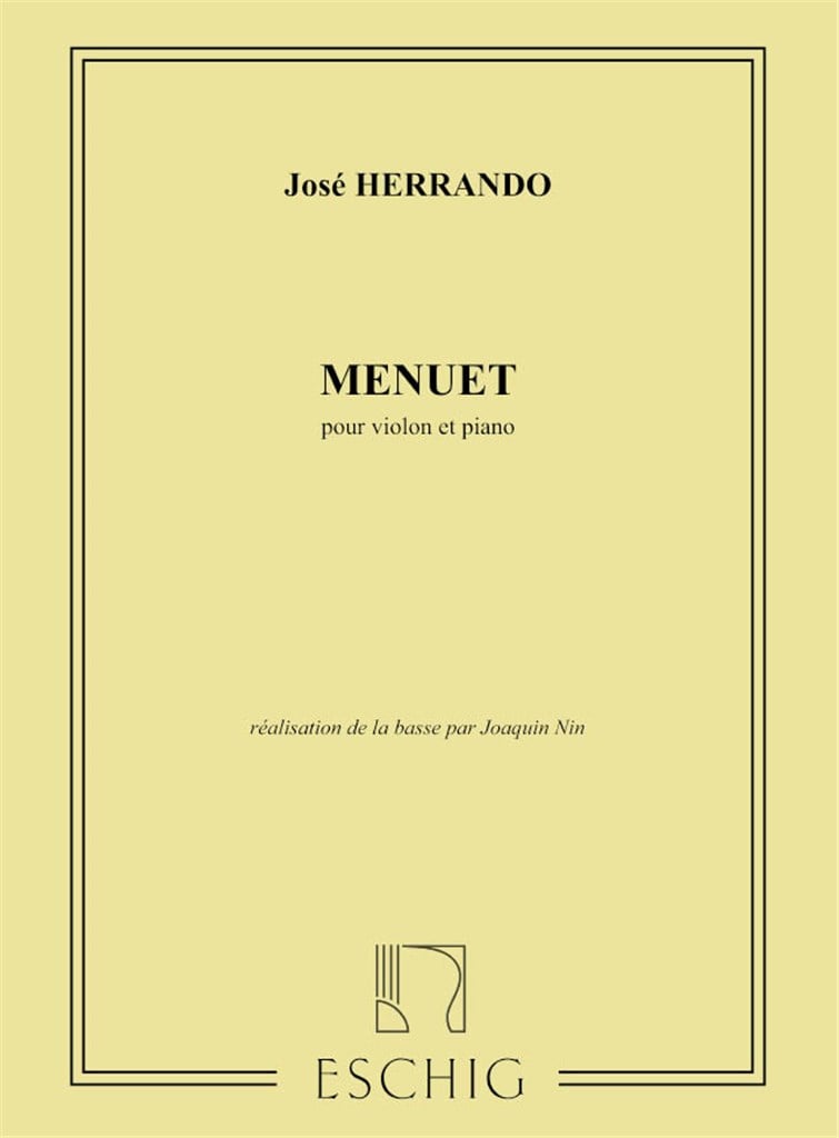 Menuet Vl-Piano
